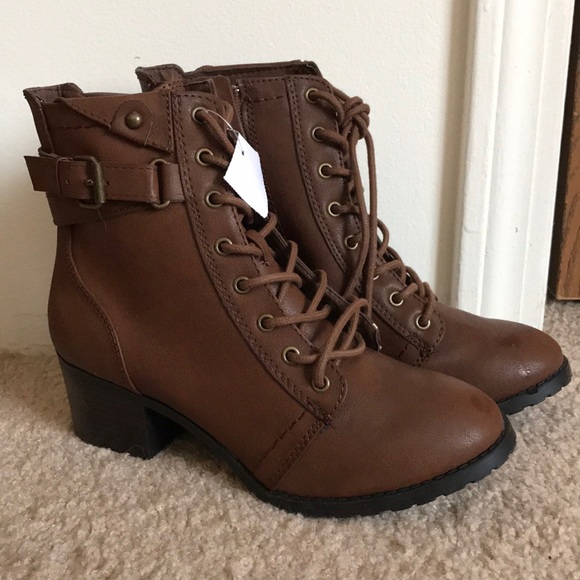 brash brown boots